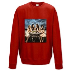 Світшот з принтом Милі Брехунки Дівчата Тематика - XS червоний