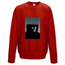 Свитшот с принтом Мистер Робот Прикольный Принт - XS красный