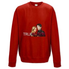 Sweatshort with Print True Blood Heroes Logo - XS  red