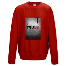 Sweatshort with Print True Blood Logo - XS  red