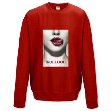 Sweatshort with Print True Blood Theme Print - XS  red