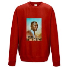 Sweatshort with Print True Detective Hero Print - XS  red