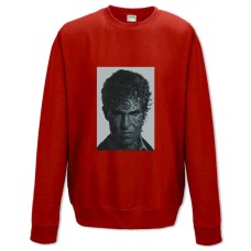Sweatshort with Print True Detective Edition - XS  red