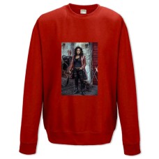 Sweatshort with Print Z Nation Roberta Warren - XS  red
