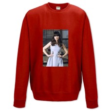 Свитшот с принтом Новенькая Джессика Дей - XS красный