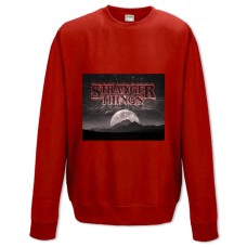 Sweatshort with Print Stranger Things Print Theme - XS  red