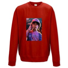 Sweatshort with Print Stranger Things Dustin Henderson - XS  red