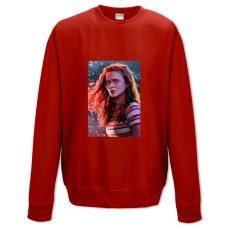 Sweatshort with Print Stranger Things Max Mayfield - XS  red