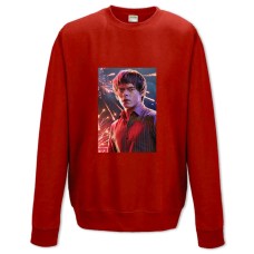 Sweatshort with Print Stranger Things Jonathan Byers - XS  red
