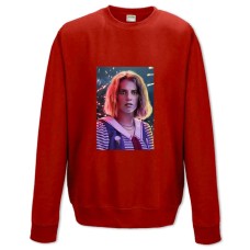Sweatshort with Print Stranger Things Robin Buckley - XS  red