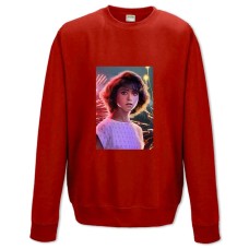 Sweatshort with Print Stranger Things Nancy Wheeler - XS  red