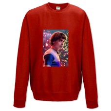 Sweatshort with Print Stranger Things Will Byers - XS  red