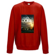 Sweatshort with Print Under The Dome Print - XS  red