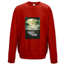 Sweatshort with Print Under The Dome Theme - XS  red