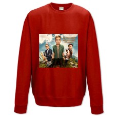 Свитшот с принтом Последний Москаль Главные Герои - XS красный