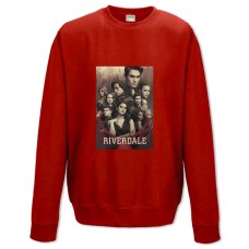 Sweatshort with Print Riverdale Main Theme - XS  red