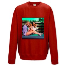 Sweatshort with Print Riverdale Girls Theme - XS  red