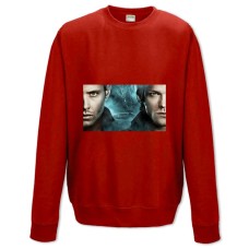 Sweatshort with Print Supernatural Sam And Dean - XS  red