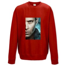 Sweatshort with Print Supernatural Dean Winchester Print - XS  red
