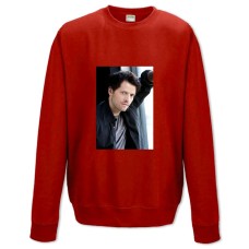 Sweatshort with Print Supernatural Castiel - XS  red