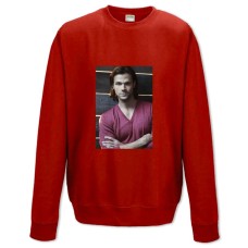 Sweatshort with Print Supernatural Sam - XS  red
