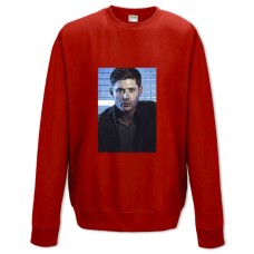 Sweatshort with Print Supernatural Dean Wincester Hero Print - XS  red