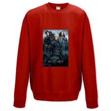Sweatshort with Print The Witcher Theme - XS  red