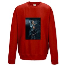 Sweatshort with Print The Witcher Girls - XS  red