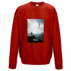 Sweatshort with Print The 100 Theme - XS  red