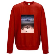 Sweatshort with Print The 100 Theme Print - XS  red
