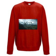 Sweatshort with Print The 100 Logo - XS  red