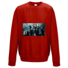 Sweatshort with Print The 100 Heroes - XS  red