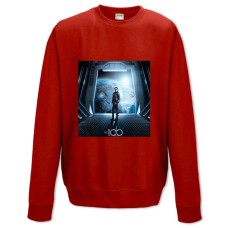 Sweatshort with Print The Raven 100 - XS  red
