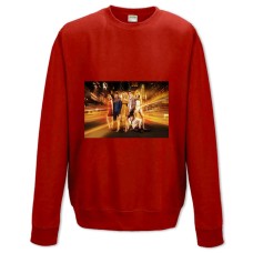 Свитшот с принтом Сплетница Девушка Главные Герои Принт - XS красный