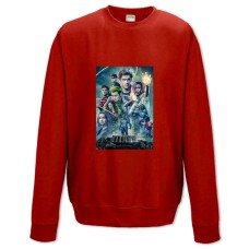 Sweatshort with Print Titans Theme - XS  red