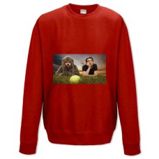 Sweatshort with Print Wilfred Main Heroes - XS  red