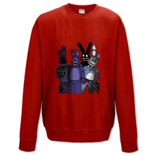 Sweatshort with Print Five Nights At Freddy's Toys - XS  red