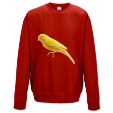 Sweatshort with Print Yellow Bird - XS  red