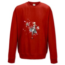 Свитшот с принтом Линейдж Эльф Девушка - XS красный