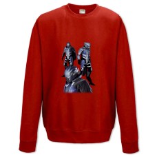 Світшот з принтом Мас Ефект Тематика - XS червоний