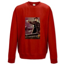 Світшот з принтом Макс Пейн Герой - XS червоний