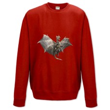 Світшот з принтом Монстр Хантер: Мир Створення - XS червоний