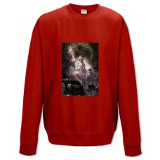 Свитшот с принтом Ниер Автомата Тематика Принт - XS красный