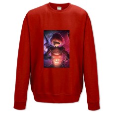 Свитшот с принтом Ниер Автомата Прекрасный Принт - XS красный