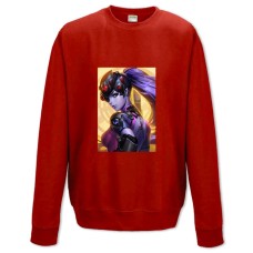 Світшот з принтом Овервотч Відоумейкер - XS червоний