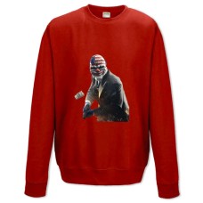 Свитшот с принтом Пейдей Главный Герой - XS красный