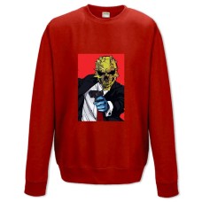 Свитшот с принтом Пейдей Золотая Маска - XS красный