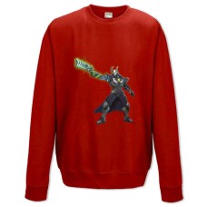 Світшот з принтом Паладин Андроксус - XS червоний