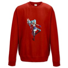 Світшот з принтом Паладин Іві - XS червоний