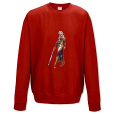 Свитшот с принтом Паладины Лиан - XS красный